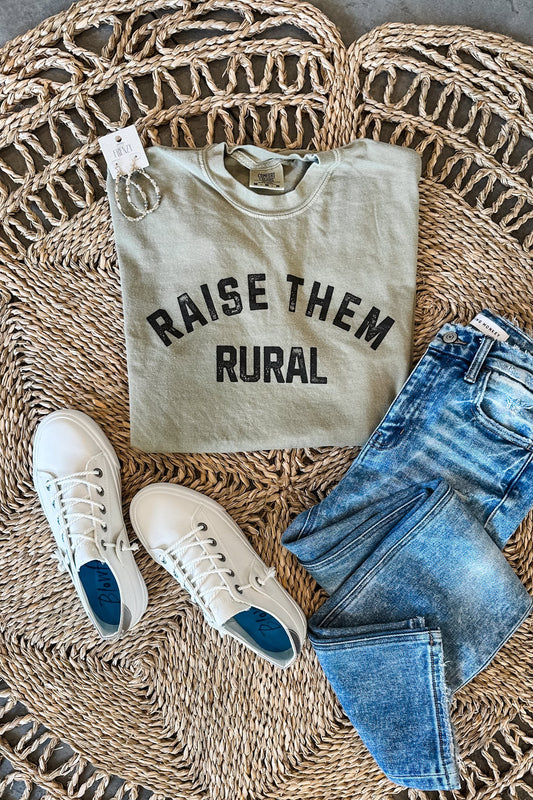 Raise Them Rural Graphic Tee